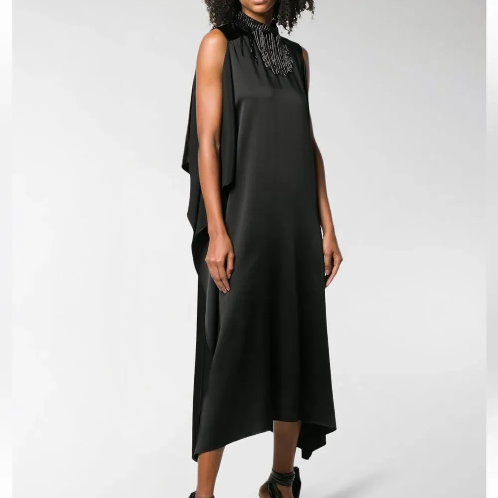 Christopher Kane Satin Fringe Dress - Picture 3 of 8